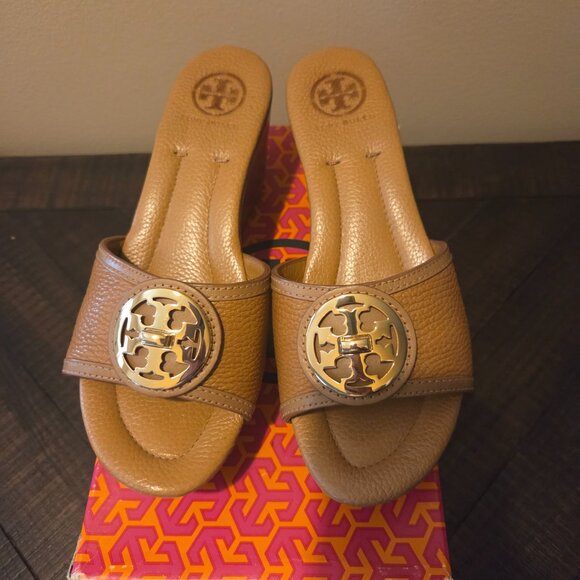 Tory Burch Selma Wedge Slide - Picture 2 of 6